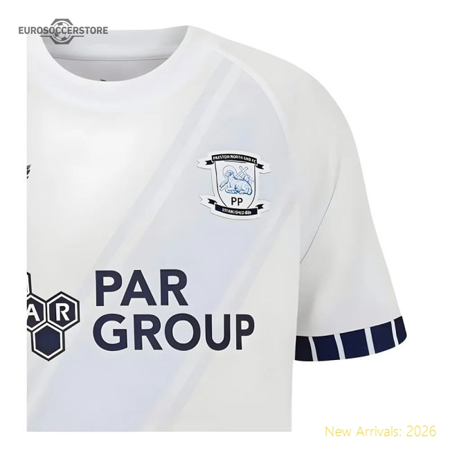 2024-2025 Preston North End Home Shirt (Kids)-Football Shirts Shop
