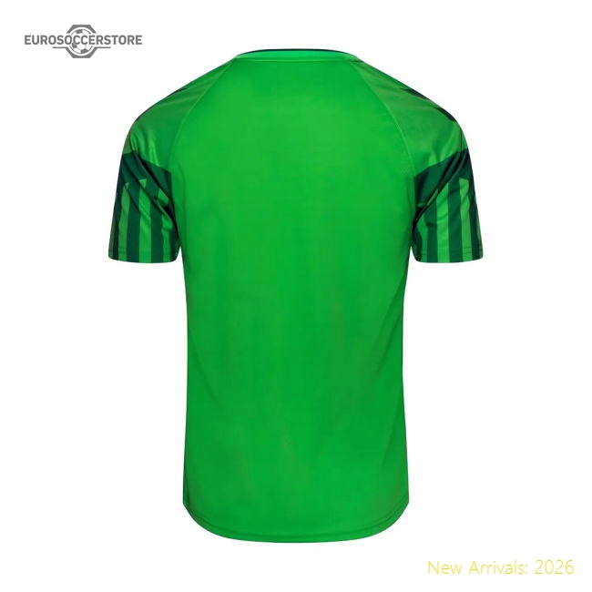 2022-2023 Denmark Home Goalkeeper Shirt (Green) - Kids-Football Shirts Shop