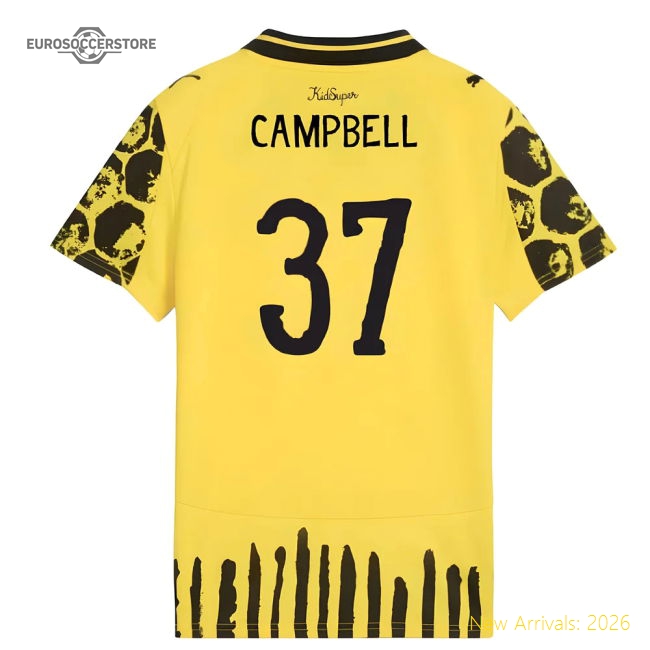 2025-2026 KIDSUPER x Borussia Dortmund CWC Shirt - Kids (Campbell 37)-Football Shirts Shop