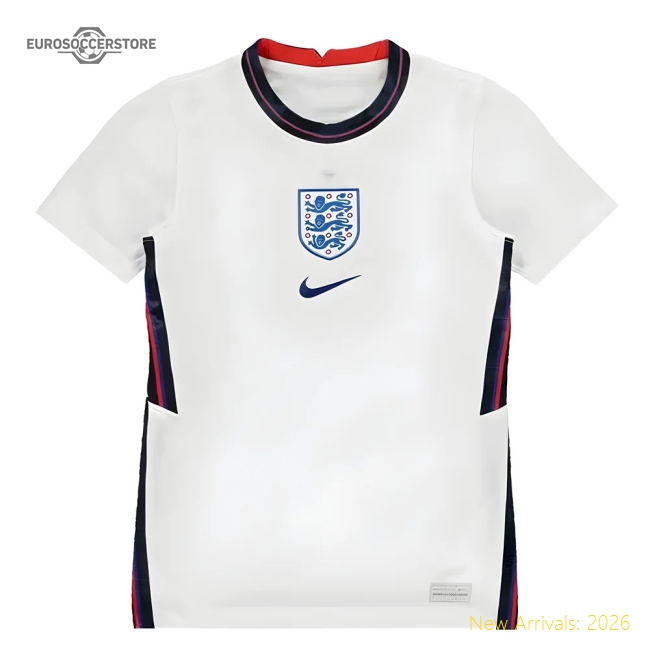 2020-2021 England Home Nike Football Shirt (Kids)-Football Shirts Shop