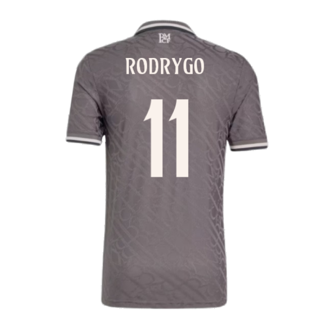 2024-2025 Real Madrid Authentic Third Shirt (Rodrygo 11)-Football Shirts Shop