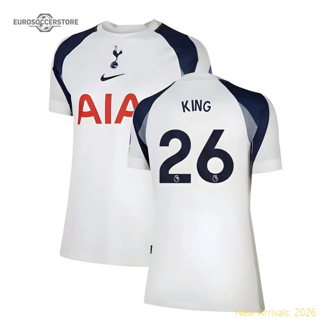 2025-2026 Tottenham Home Shirt (Womens) (King 26)-Football Shirts Shop