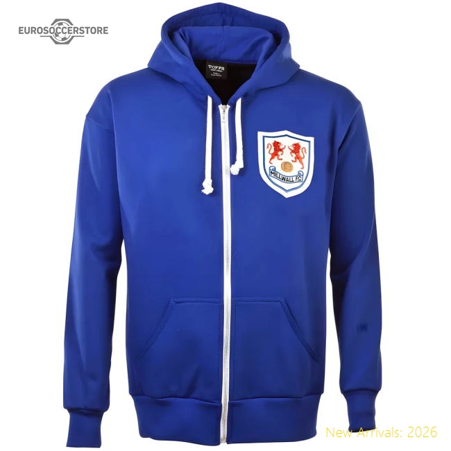 Millwall FC Zipped Hoodie - Royal-Football Shirts Shop