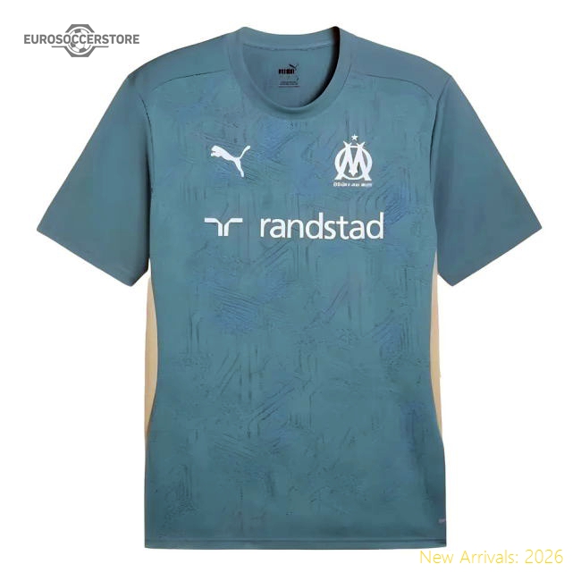 2024-2025 Marseille Training Shirt (Bold Blue)-Football Shirts Shop