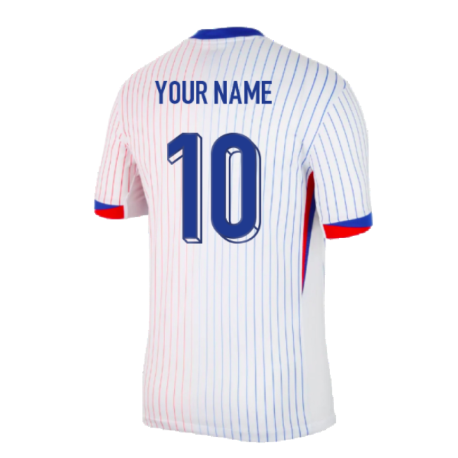 2024-2025 France Away Shirt (Your Name)-Football Shirts Shop