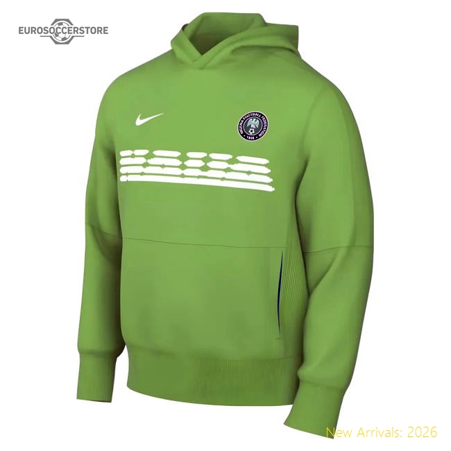 2022-2023 Nigeria French Terry Football Hoodie - Green-Football Shirts Shop