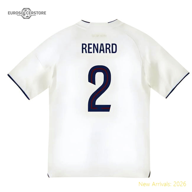 2025-2026 Olympique Lyon Home Shirt (Kids) (Renard 2)-Football Shirts Shop