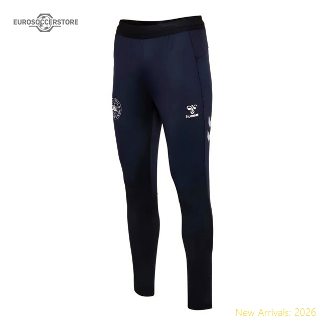 2024-2025 Denmark Pro Training Pants (Marine)-Football Shirts Shop