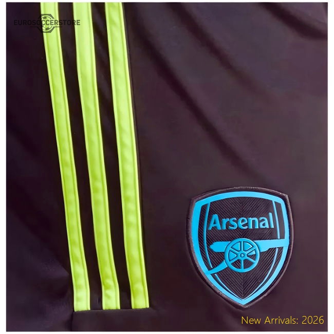 2023-2024 Arsenal Away Shorts (Black)-Football Shirts Shop