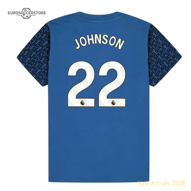 Tottenham Hotspur Graphic T-shirt (Blue) - Kids (Johnson 22)-Football Shirts Shop