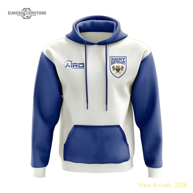 Saint Barthelemy Concept Country Football Hoody (White)-Football Shirts Shop