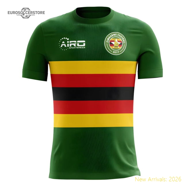 2025-2026 Zimbabwe Home Concept Football Shirt-Football Shirts Shop