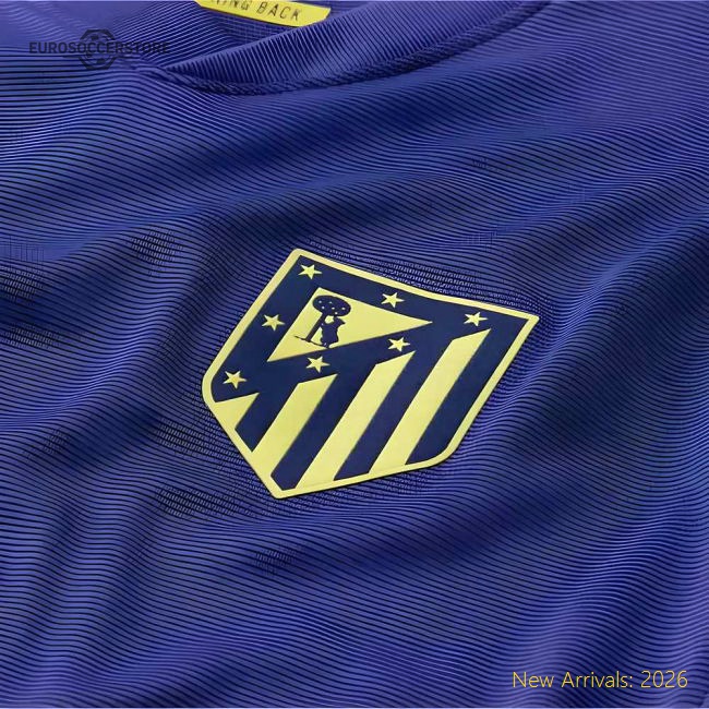 2025-2026 Atletico Madrid Away Shirt (Kids)-Football Shirts Shop