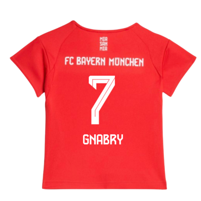 2025-2026 Bayern Munich Home Baby Kit (Gnabry 7)-Football Shirts Shop