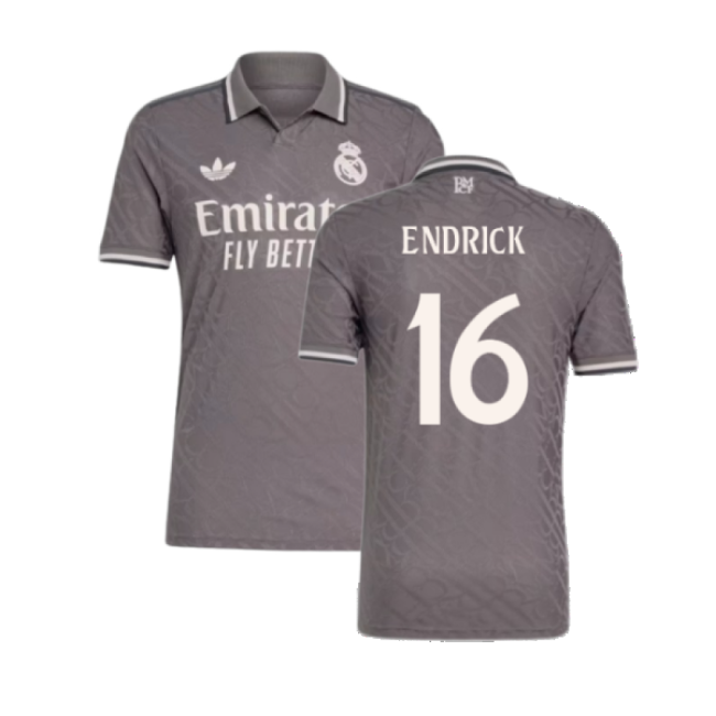 2024-2025 Real Madrid Third Shirt (Endrick 16)-Football Shirts Shop