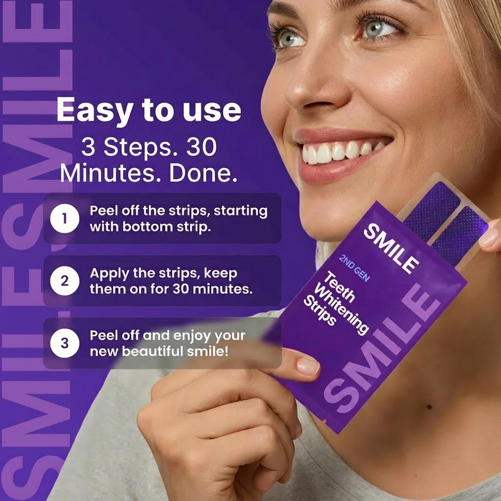 Purple Whitening Strips