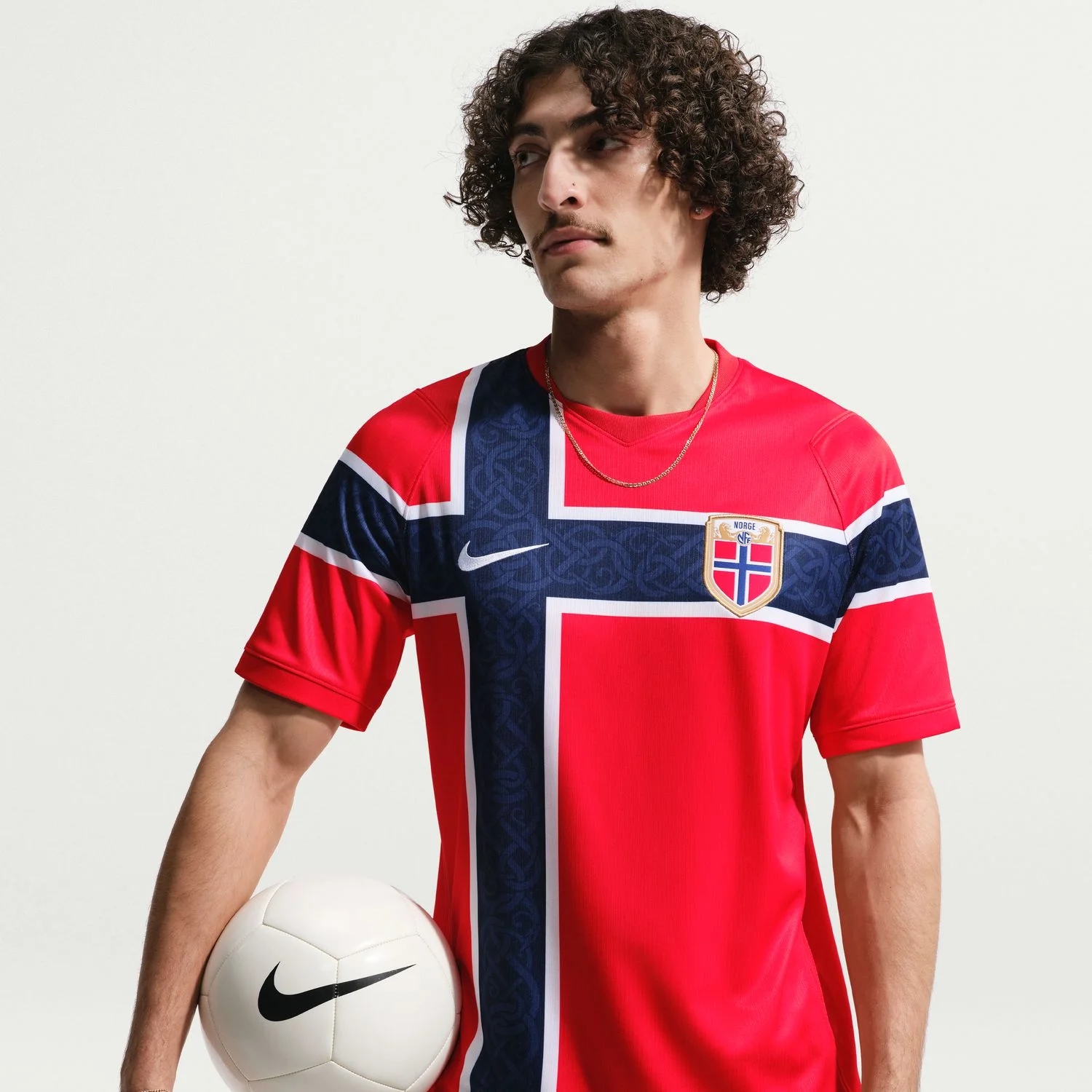 Norway 2026 Home Men's Jersey - Norge Valor Flag Edition-Soccer Shirts Store: 2026 World Cup Kits