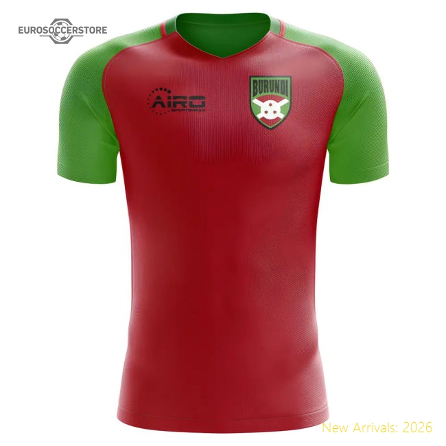S,Burundi Tournament 2025-2026 Burundi Home Concept Football Shirt-World Cup Jersey Hub - 2026 National Football Kits Store