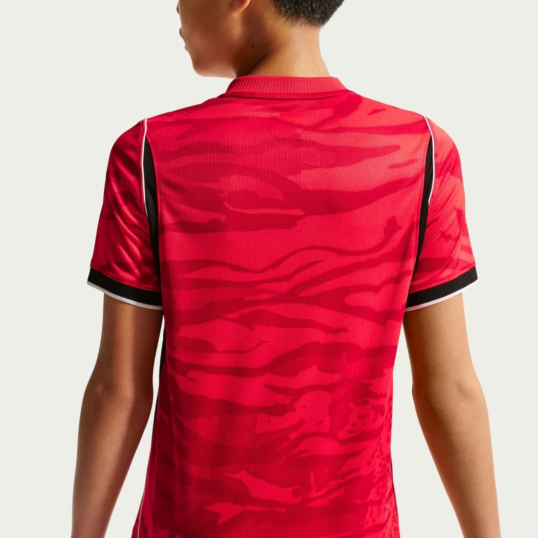 Korea Republic 2026 Home Youth Jersey - Red Tigers Junior Kit-Soccer Shirts Store: 2026 World Cup Kits