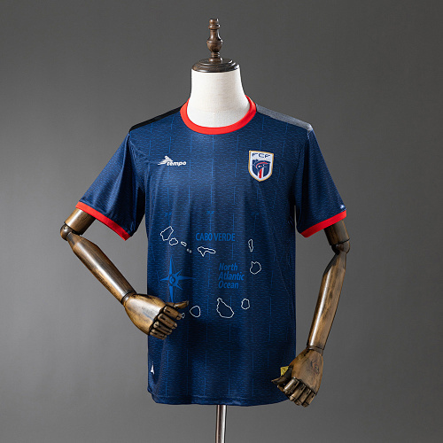 Cape Verde national team blue home jersey
