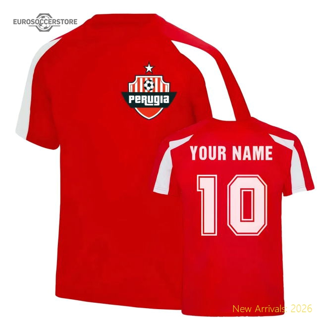 Perugia Perugia Sports Training (Your Name) Football Shirt-World Cup Jersey Hub - 2026 National Football Kits Store