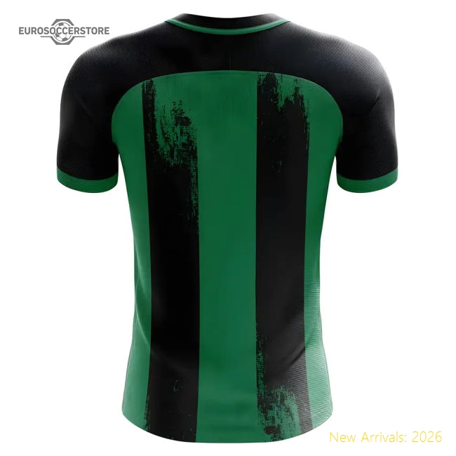 S,Serie A 2025-2026 Sassuolo Home Kit Concept Football Shirt - Baby-World Cup Jersey Hub - 2026 National Football Kits Store