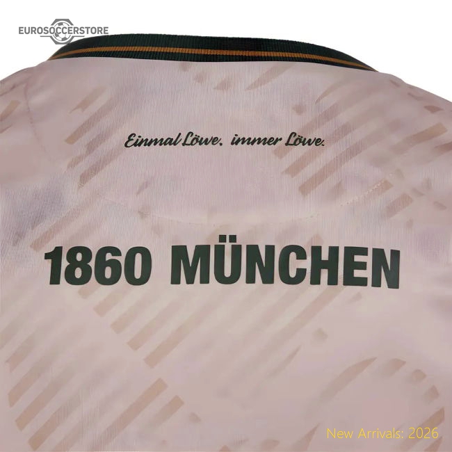 1860 Munich 2025-2026 Third Uniform Football Match Kit For Diehard Footb-World Cup Jersey Hub - 2026 National Football Kits Store