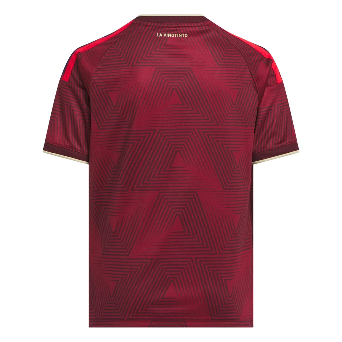 Venezuela 2026 Home Side Junior Team Shirt - La Vinotinto Junior Mountain Kit-Soccer Shirts Store: 2026 World Cup Kits