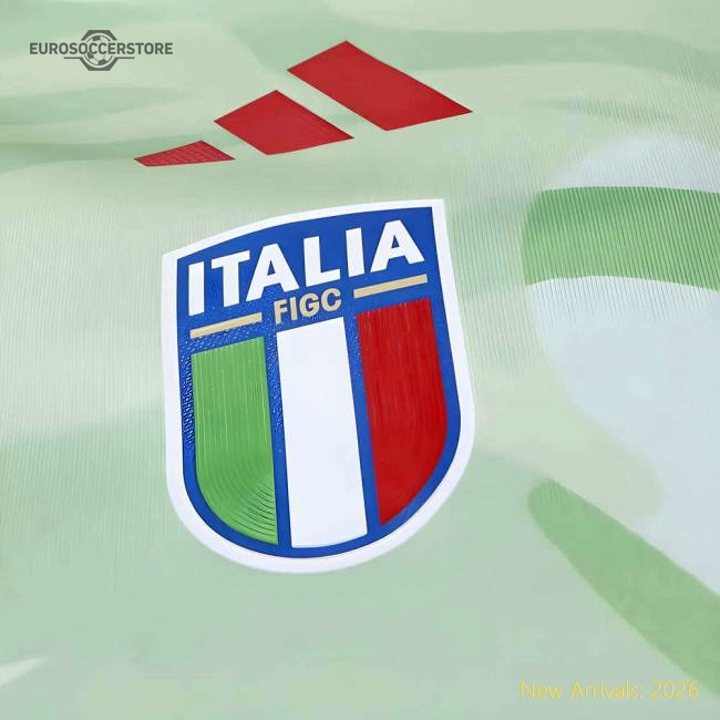 Italy Women 2025-2026 Away Player Cut Italy (Womens Team) Top Ladies-Soccer Shirts Store: 2026 World Cup Kits