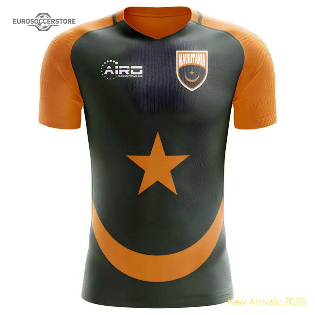 S,Mauritania 2025-2026 Mauritania Home Concept Football Shirt-World Cup Jersey Hub - 2026 National Football Kits Store