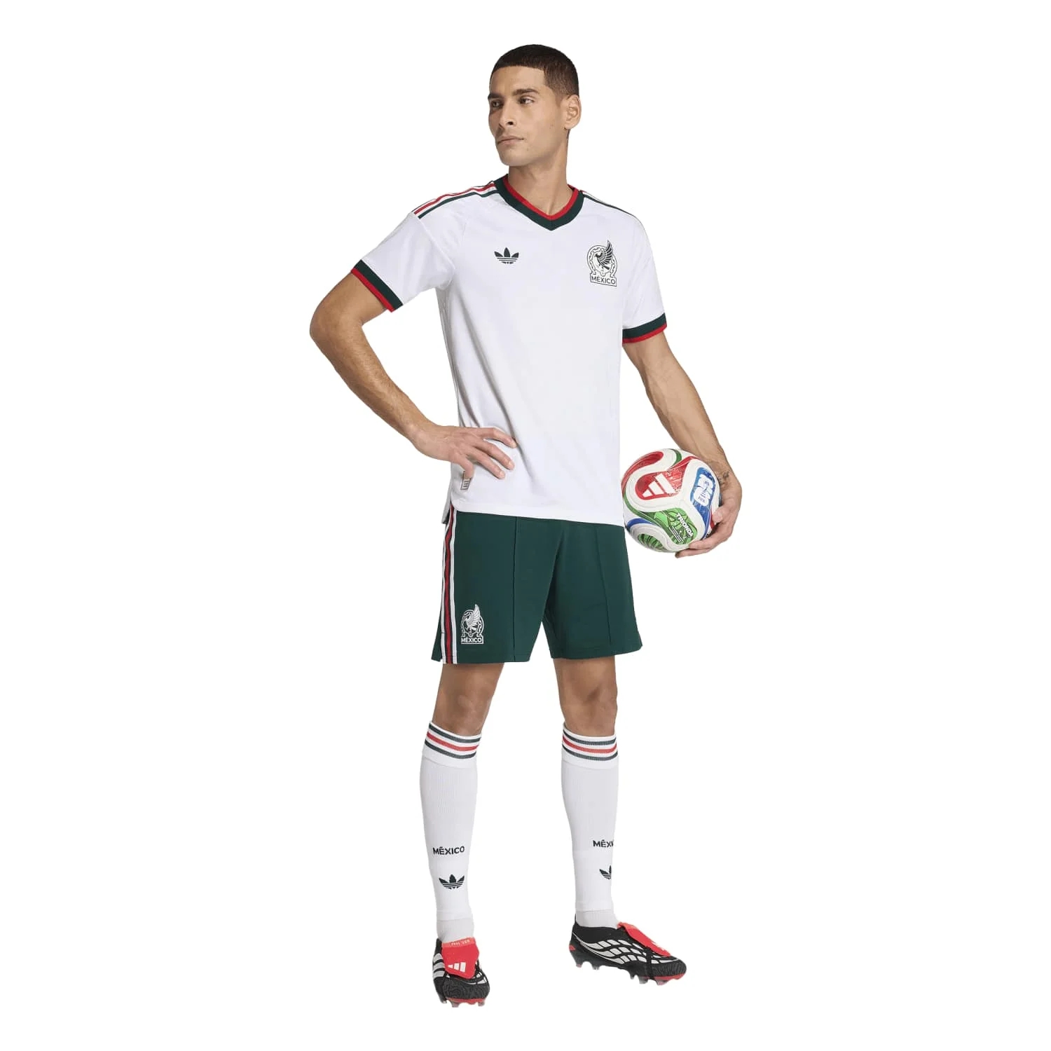 Mexico 2026 Elite Away Jersey - Men's | CLIMACOOL+ Match Fit Performance Kit-Soccer Shirts Store: 2026 World Cup Kits