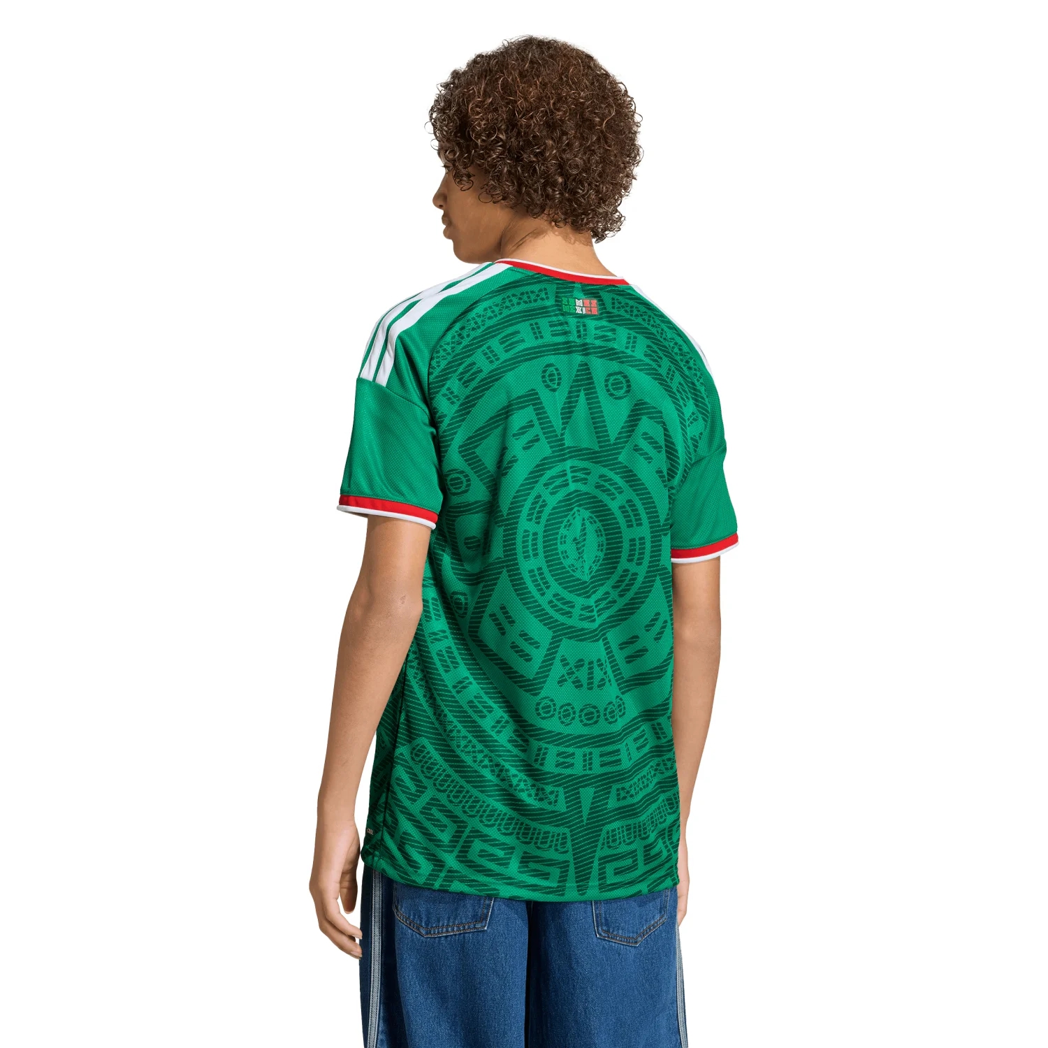 Mexico 2026 Youth Home Jersey | Kids Football Shirt Climacool Green Kit-Soccer Shirts Store: 2026 World Cup Kits