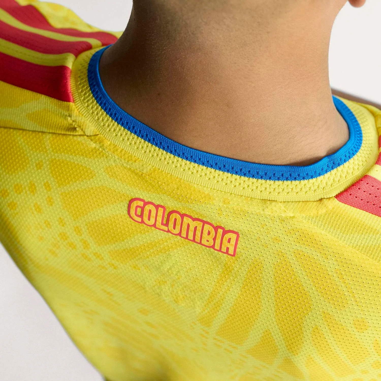Colombia 2026 Home Elite Jersey - Butterfly Energy Men's Player Edition-Soccer Shirts Store: 2026 World Cup Kits