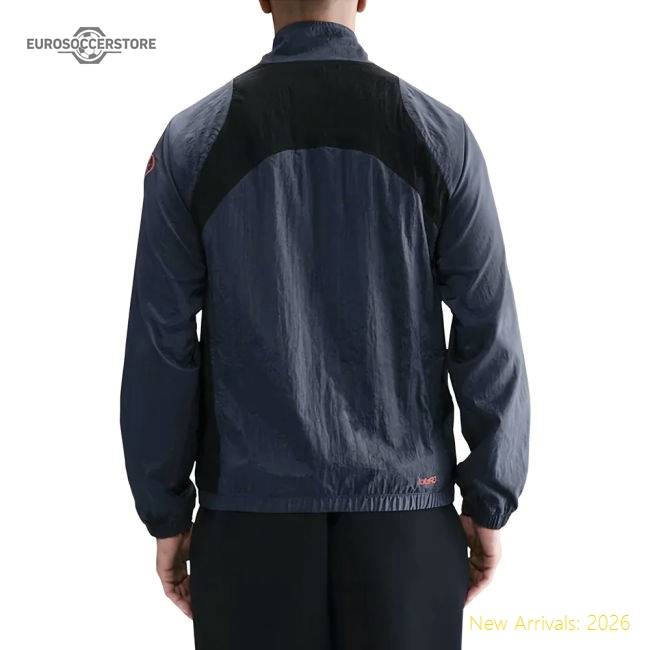 Inter Milan 2025-2026 Inter Milan T90 Training Jacket (Charcoal)-World Cup Jersey Hub - 2026 National Football Kits Store