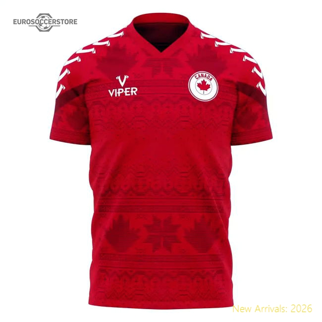 S,Canada Game Ready Canada 2025-2026 Home Kit Concept Football Kit...-Soccer Shirts Store: 2026 World Cup Kits