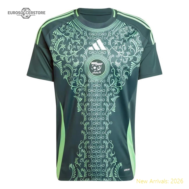 S,Algeria Kids(Youth) 2024-2025 Algeria Away Kit Shirt (For Kids)-World Cup Jersey Hub - 2026 National Football Kits Store