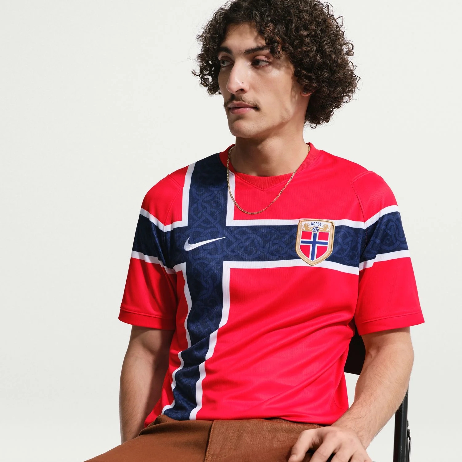 Norway 2026 Home Men's Jersey - Norge Valor Flag Edition-Soccer Shirts Store: 2026 World Cup Kits