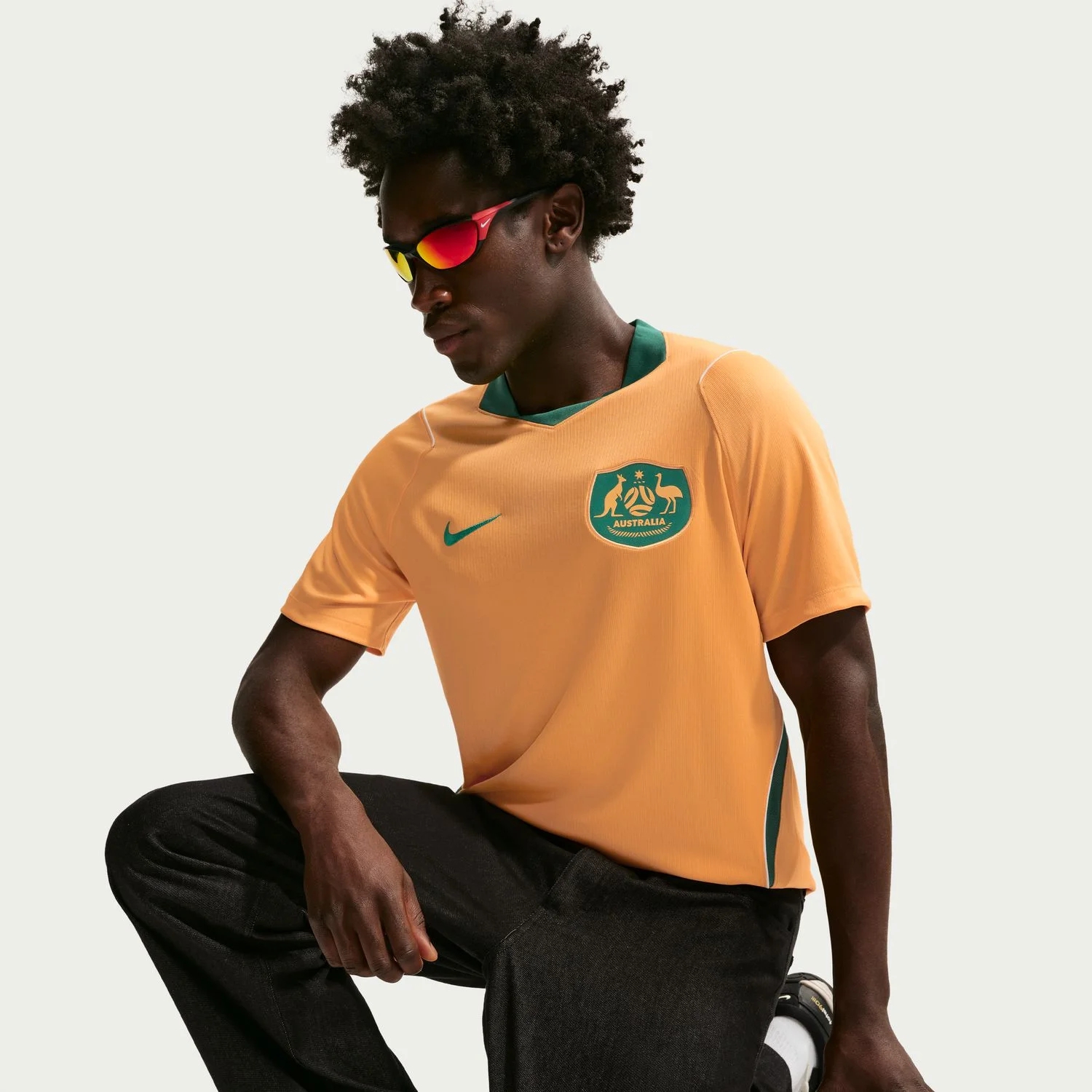 Australia 2026 Home Men's Jersey - Gold Socceroos Heritage Kit-Soccer Shirts Store: 2026 World Cup Kits