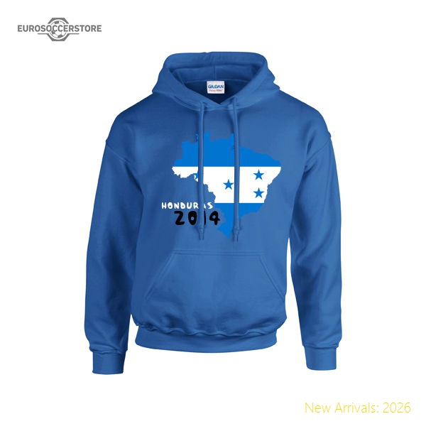 S,Honduras Match Day Honduras 2014 Country Flag Hoody (Blue)-World Cup Jersey Hub - 2026 National Football Kits Store