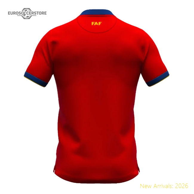 Andorra 2024-2025 Home Gear Match Match Kit Kids-World Cup Jersey Hub - 2026 National Football Kits Store