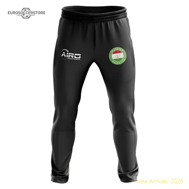 Tajikistan Tajikstan Concept Football Training Pants Black-World Cup Jersey Hub - 2026 National Football Kits Store