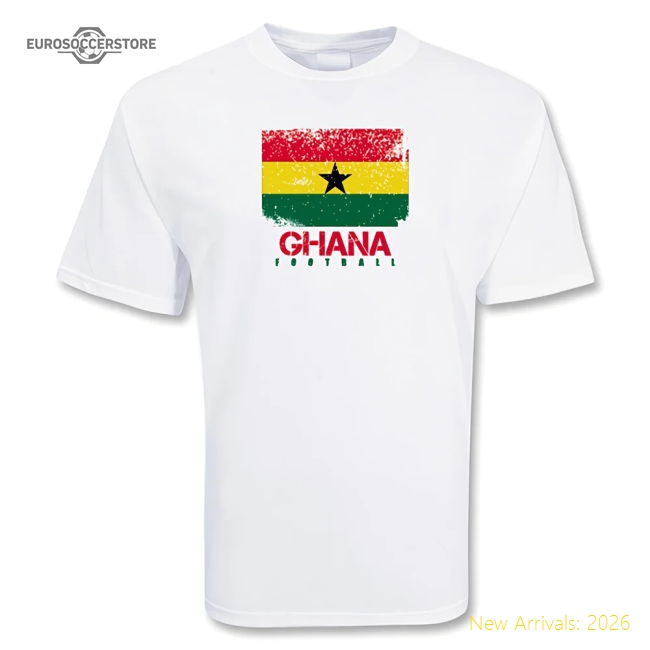 S,Ghana Game Ready Ghana Football T-Shirt Perfect For Cheering On Your T-World Cup Jersey Hub - 2026 National Football Kits Store