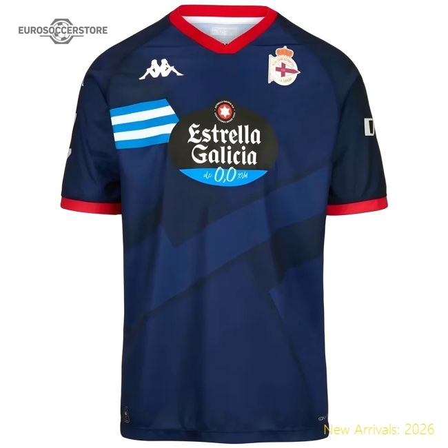 Deportivo 2024-2025 Away Uniform Deportivo La Coruna Football Shirt-World Cup Jersey Hub - 2026 National Football Kits Store