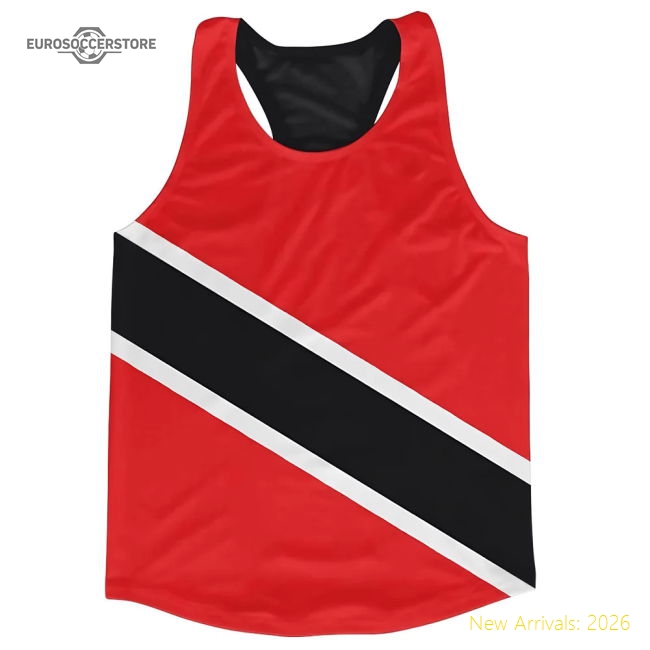 S,Trinidad Tournament Trinidad And Tobago Flag Running Vest-World Cup Jersey Hub - 2026 National Football Kits Store