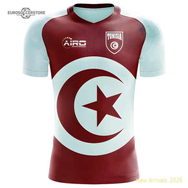 S,Tunisia Tournament 2025-2026 Tunisia Flag Concept Football Shirt -...-Soccer Shirts Store: 2026 World Cup Kits