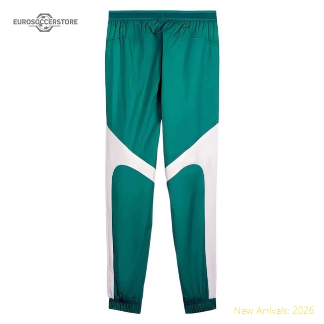 S,Senegal 2024-2025 Senegal Prematch Woven Pants (Green)-Soccer Shirts Store: 2026 World Cup Kits