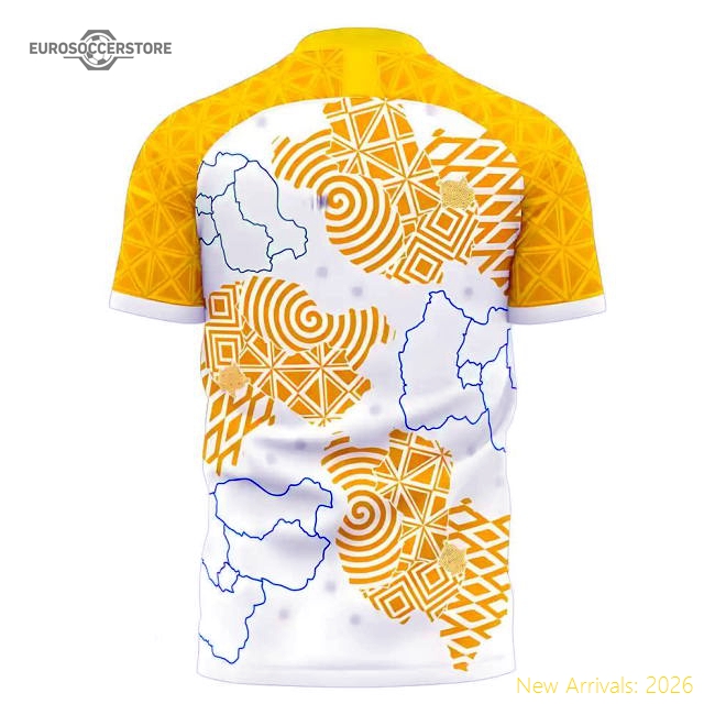 S,Rwanda Rwanda 2025-2026 Away Concept Football Kit (Libero)-World Cup Jersey Hub - 2026 National Football Kits Store