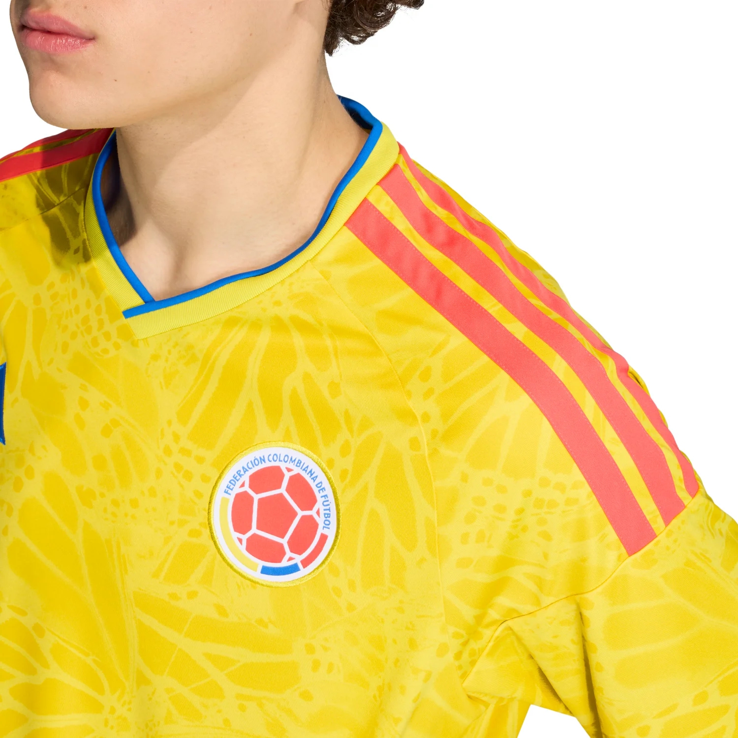 Colombia 2026 Home Men's Jersey - Yellow Magic Realism Fan Kit-Soccer Shirts Store: 2026 World Cup Kits