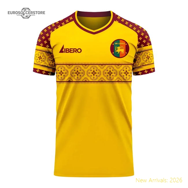 Sri Lanka 2025-2026 Home Gear Sri Lanka Concept Football Kit Libero-World Cup Jersey Hub - 2026 National Football Kits Store