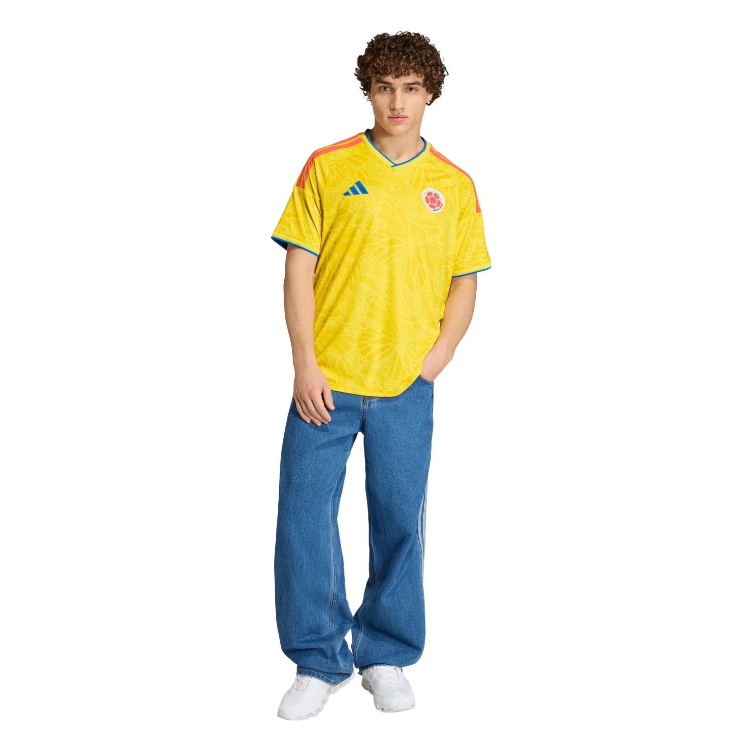Colombia 2026 Home Men's Jersey - Yellow Magic Realism Fan Kit-Soccer Shirts Store: 2026 World Cup Kits
